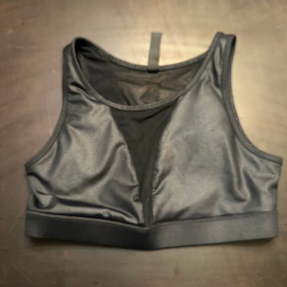 Reflex black sports bra size